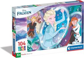 CLEMENTONI FROZEN dėlionė, 104 det., 25737