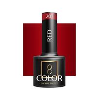 OCHO NAILS hibridinis nagų lakas Red 207, 5 g
