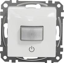 SCHNEIDERE Czujnik ruchu Schneider Sedna Design SDD111504 z łącznikiem biały Design & Elements | SDD111504 | 3606481466242