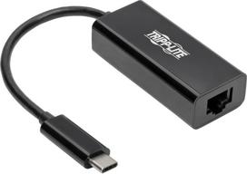 Karta sieciowa Eaton Eaton Tripp Lite Series USB C to Gigabit Ethernet Adapter USB Type C to Gbe 10/100/1000 - Netzwerkadapter - USB-C 3.1 - Gigabit Ethernet - Schwarz | U436-06N-GB | 037332206954