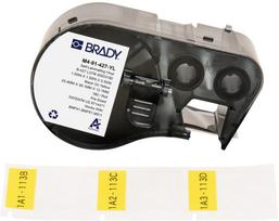 Brady M4-91-427-YL etykiet do nadruku Black, Yellow Samoprzylepne etykiety do drukowania | M4-91-427-YL | 0888434591734
