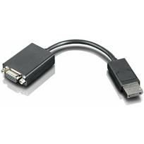Adapter AV Lenovo DisplayPort - D-Sub (VGA) Black (DP TO VGA VIDEO CABLE) | DP TO VGA VIDEO CABLE | 5712505777732