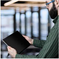 StarTech StarTech.com 4-Way Privacy Screen For 13-inch Surface Pro 8/9/X , For Portrait/Landscape, Touch-Enabled, +/- 30 Deg. View - Computer Security Filter/Protector Blocks up to 51% Blue Light, Anti-Glare Finish (13SP-PRIVACY-SCREEN) - Blick | 13SP-PRIVACY-SCREEN | 065030901581
