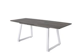 Išskleidžiamas valgomojo stalas Inca 160/200x85cm, pilkas