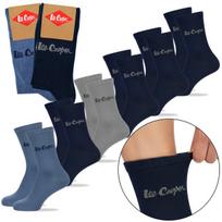 Vyriškos ilgos kojinės, Lee Cooper, medvilninės, su logotipu, 6 poros
