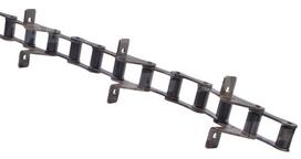 S45/SD/J2A grūdų valymo elevatoriaus grandinė, skylių tarpai 52 mm ROLLON-SOLID