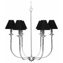 Pakabinamas šviestuvas Light Prestige Glamour LP-979/6P pakabinamas šviestuvas su grandine Black | LP-979/6P | 5907629276210