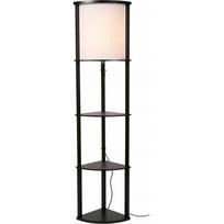 Grindinė lempa DELIGHT Lucide Menno 44798/81/30 grindinė lofto metalinė lempa su gėlių vazonu 1x60W E27 Black/Beige | 44798/81/30 | 5411212441591