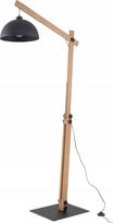 Grindų šviestuvas TK Lighting Oslo 5582 grindų šviestuvas 1x15W E27 Black/medinis | 5582 | 5901780555825
