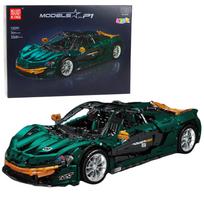 Konstruktorius sportinis automobilis žalias 1:8 P1 3268 dalių Mudking