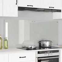 Virtuvės užpakalinė plokštė 2 pcs Skaidrus 70 x 60 cm