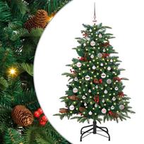 Dirbtinė Kalėdų eglutė Žalia 150 cm PVC ir Metalas ir Plastikas