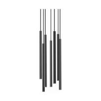 Pakabinamas šviestuvas Nowodvorski Nowodvorski Laser 8920 lubų šviestuvas 7x10W G9 Black | 8920 | 5903139892094