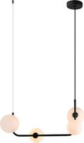 Pakabinamas šviestuvas Italux Ferrand modernus Black (MDM-4123/4 BK) | MDM-4123/4 BK | 5902854532292