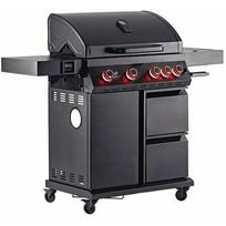Landmann Cool Black 4.1 maxX Dujinis lauko grilis 18.6 kW 76 cm x 41 cm | 15486 | 4067526079091