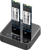 HUB USB CoreParts CoreParts MS-CLONER-NVME dokavimo stotis kietiesiems diskams USB 3.2 Gen 2 (3.1 Gen 2) Type-C Black | MS-CLONER-NVME | 5704174818595