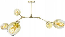 Elem Boston 1962/5 GOLD - 21QG griestu lampa 2x60W E27 gold/bronze | 1962/5 GOLD - 21QG | 5907737332136