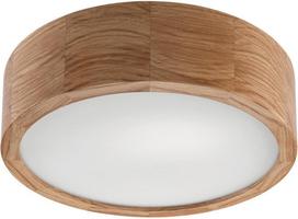 Lubinis šviestuvas Lamkur Evaline 49441 lubinis šviestuvas IP54 1x60W E27 oak | 49441 | 5907687449441