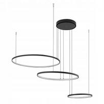 Nowodvorski Circolo 10867 pakabinamas šviestuvas 3x45W LED 4000K 1800Lm Black/White | 10867 | 5903139108676