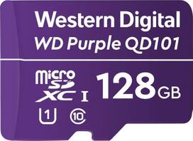Atminties kortelė WD Purple MicroSDXC 128GB Class 10 UHS-I/U1 (WDD128G1P0C) | WDD128G1P0C | 0619659180645