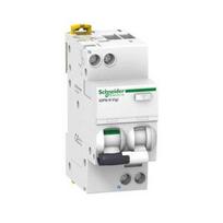 Schneider RCD jungiklis su perviršio srovės relė 6A 30mA tipas A 1 polių +N - A9D56606 | A9D56606 | 3606480472688