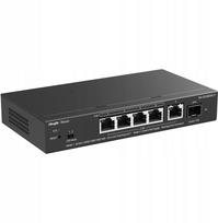 Ruijie Reyee RG-ES206MG-P | Išmanusis jungiklis, 6 prievadai, 5x2,5GE, 4xPoE+, 70W, 1x10GE SFP+, Debesų valdymas | 6976915003303 | 6976915003303