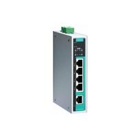Tinklo jungtys Switch Moxa EDS-G205A-4POE-T Nevaldomas Gigabitinis Ethernet Palaiko PoE Aliuminis, Black, Green | EDS-G205A-4POE-T | 5703431453494