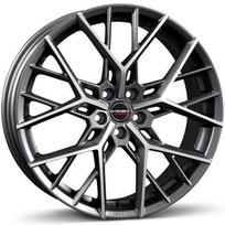 Ratlankis BORBET R18x8 5x112 ET 30 CB 66 (Titan Polished Matt) (740 kg)