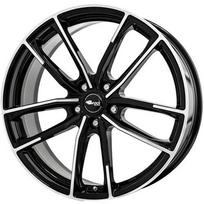 Ratlankis BROCK R18x8 5x100 ET 35 CB 63 (Glossy Black Fully Polished)