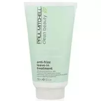 "Paul Mitchell Clean Beauty Anti-Frizz Leave-In Treatment" - veganiškas kondicionierius garbanotiems plaukams, 150 ml