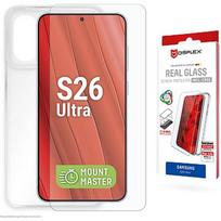 Displex Panzerglas + Handyhülle für Samsung Galaxy S26 Ultra 02223