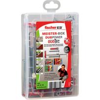 Meister-Box DUOPOWER / DUOTEC (hellgrau/rot, 87-teilig, mit Schrauben)