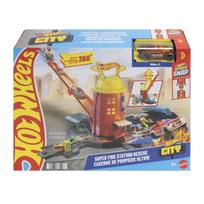 HOT WHEELS CITY rinkinys – Super gaisrinės stotis