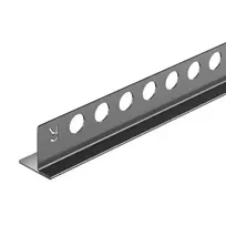 Grindinis dušo nuolydžio profilis Balneo Floor Strip kairinis/dešininis - 170cm - Gun metal - Dešininė