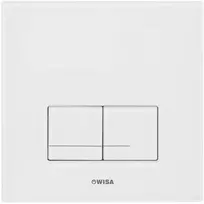 Nuleidimo mygtukas WC Wisa Delos stiklinis - Stiklo balta