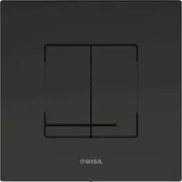 Nuleidimo mygtukas WC Wisa ABS - Juoda