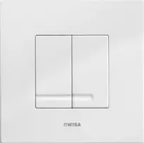 Nuleidimo mygtukas WC Wisa ABS - Balta