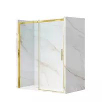 Dušo durys stumdomos Balneo Porta - Auksinė , 100cm