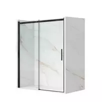 Dušo durys stumdomos Balneo Porta - Juoda , 100cm