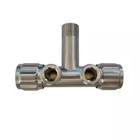 Prietaisinis kranelis Balneo Model 3 1/2 x 1/2 x 1/2 - dviejų krypčių