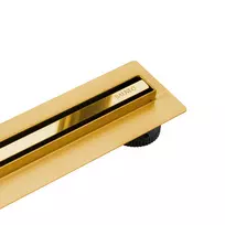 Dušo latakas Balneo Slim & Low Proline Mirror Gold - 70cm - Blizgus auksas