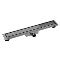 Dušo latakas Balneo Duplex Next Gun Metal - Gun metal - 80cm