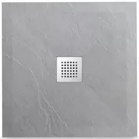 Dušo padėklas Balneo Stone Tray 80x80cm - Šviesi pilka - 80x80cm