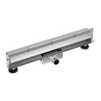 Sieninis dušo latakas Balneo W-Drain Next 60cm - Inox - 60cm