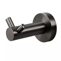 Kabliukas Balneo QUBE Model 2 Gun Metal