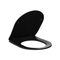 WC dangtis Balneo Luna,Luxa Soft-Close Black