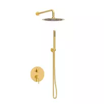 Potinkinis dušo komplektas Balneo Cascade Model 2 Dark Gold