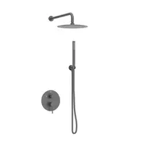 Potinkinis dušo komplektas Balneo Cascade Model 2 Gun Metal