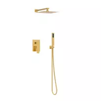 Potinkinis dušo komplektas Balneo Cascade Model 3 Dark Gold
