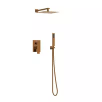 Potinkinis dušo komplektas Balneo Cascade Model 3 Copper